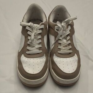 ALO Yoga Brown and White Athletic Shoes